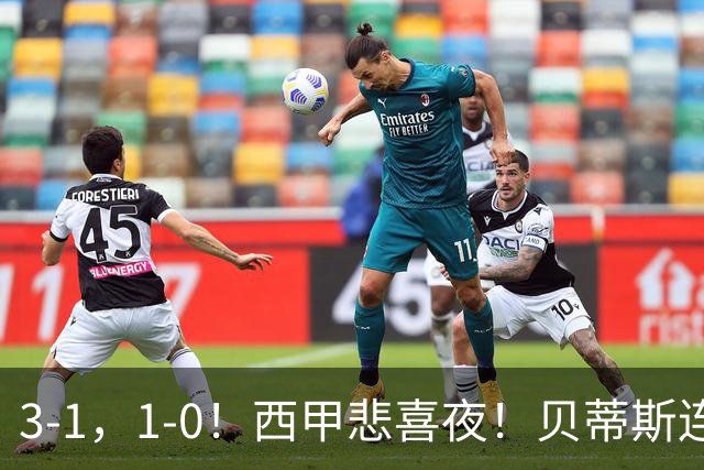 3-1，1-0！西甲悲喜夜！贝蒂斯连胜+黄潜逆转 积分榜更新：皇马第2
